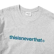Thisisneverthat T-Logo L/S Tee 黑 / 灰 / 白 / 紅 長袖 TN250TTSLT01 L 灰