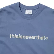 Thisisneverthat T-Logo Tee 深藍 / 青色 / 酒紅 / 灰 短袖 TN250TTSST01 M 鋼青
