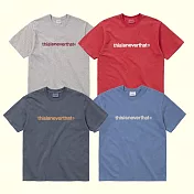 Thisisneverthat T-Logo Tee 深藍 / 青色 / 酒紅 / 灰 短袖 TN250TTSST01 M 灰