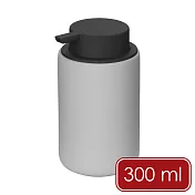 《KELA》Sana好按壓陶製洗手乳罐 | 按壓瓶 分裝瓶 乳液瓶 沐浴乳罐 - 象灰300ml