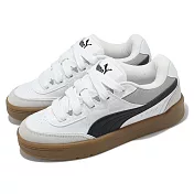 Puma 休閒鞋 Park Lifestyle SK8 男鞋 女鞋 白 黑 膠底 復古 厚鞋舌 板鞋 40049701