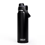 【美國 CamelBak】750ml Chug 不鏽鋼彈蓋運動保溫瓶(保冰)- 濃黑