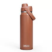 【美國 CamelBak】750ml Chug 不鏽鋼彈蓋運動保溫瓶(保冰)- 山脊紅