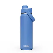 【美國 CamelBak】750ml Chug 不鏽鋼彈蓋運動保溫瓶(保冰)- 矢車菊藍