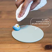 日本Biite鳥兒造型杯墊 -虎皮鸚鵡