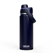 【美國 CamelBak】600ml Chug 不鏽鋼彈蓋運動保溫瓶(保冰)- 海軍藍