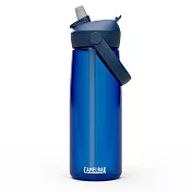 【美國 CamelBak】710ml Podium保冷噴射水瓶- 牛津藍