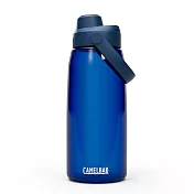 【美國 CamelBak】1000ml Chug 戶外運動水瓶RENEW- 牛津藍