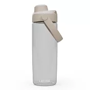 【美國 CamelBak】600ml Chug 戶外運動水瓶RENEW- 晶透白