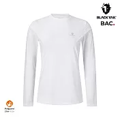 BLACKYAK 女 ICE FRESH長袖上衣 S 白色