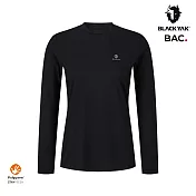 BLACKYAK 女 ICE FRESH長袖上衣 L 黑色