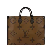 LV Monogram Onthego 雙色手提/肩背包_展示品