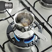 【日本霜山】不鏽鋼深型湯鍋/牛奶鍋(附刻度)-500ml