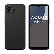 SHARP 夏普 AQUOS wish4 6G/128G 6.6吋 5G智慧型手機  夜色黑