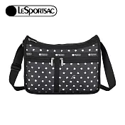 LeSportsac 2025夏季新品 Deluxe Everyday Bag 奢華斜背包(7507) HC86俏皮小雛菊/HC87繽紛花園 HC86俏皮小雛菊