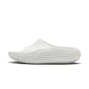 W Nike ReactX Rejuven8 Slide Sail 奶油白 HV4484-100 23cm 白