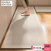 JIAGO 日式軟式珪藻土地墊 (一般款+長款) 淺咖