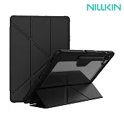 NILLKIN 三星 Tab S10 FE 悍甲 Pro 皮套(多角度摺疊款) 平板皮套 支援休眠喚醒 -黑色
