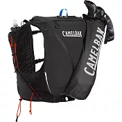 【美國 CamelBak】Apex Pro12 專業越野水袋背心(附0.5L軟水瓶2個) 黑 XS