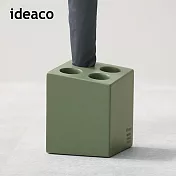 【日本ideaco】mini cube 砂岩4孔雨傘架- 苔蘚綠