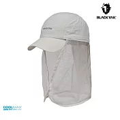 BLACKYAK SAHARA護頸遮陽棒球帽 F 銀灰