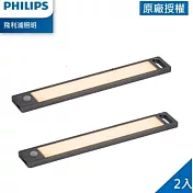 Philips 飛利浦 酷螢移動感應櫥壁燈27cm 2入組 (PO027)