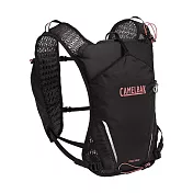 【美國 CamelBak】Trail Run 7 越野水袋背心(附0.5L軟水瓶2個) 黑/粉