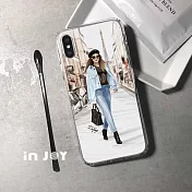 INJOYmall for iPhone 15 Pro max 巴黎女伶 防摔手機殼 保護殼