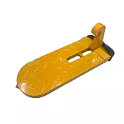 【WIDE VIEW】21cm鋁合金登車頂腳踏板(車頂攀爬腳踏板 登車踏板 汽車協助登頂踏板 行李架踏板/CAR-02) 黃橙色