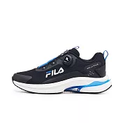 Fila Engine [1-J312Y-083] 男 休閒鞋 運動鞋 慢跑鞋 低筒 透氣 旋鈕 黑藍