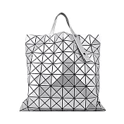 ISSEY MIYAKE 三宅一生 BAOBAO PRISM 8x8 亮面托特包- 銀