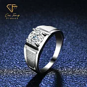 【CF鑽飾】男戒《沉著》莫桑鑽 1克拉 鑽戒 戒指