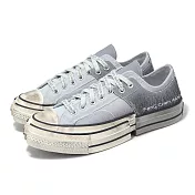 Converse 休閒鞋 Chuck 70 2 in 1 男鞋 女鞋 灰 白 1970 王逢陳 聯名款 解構 帆布鞋 A15742C