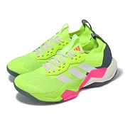 adidas 訓練鞋 Rapidmove ADV 2 Trainer W 女鞋 螢光綠 粉 馬牌輪胎底 愛迪達 JI3904 23cm GREEN/PINK