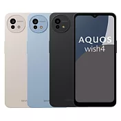 SHARP AQUOS wish4 (6G/128G)大螢幕5G三防機※送支架+盒內附保護套※ 黑