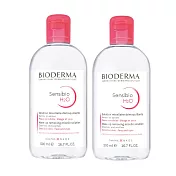 BIODERMA 舒敏高效潔膚液(500ml) 2入組 國際航空版