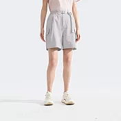 The North Face W MTN RIPSTOP CARGO SHORT 女休閒短褲-NF0A8C111OA 12 灰色