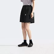 The North Face W MTN RIPSTOP CARGO SHORT 女休閒短褲-NF0A8C11JK3 12 黑色