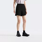 The North Face W ZERHYR PULL- ON SHORT 女休閒短褲-NF0A8CK4JK3 L 黑色
