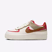 Nike W AF1 Shadow [HQ3400-030] 男女 運動休閒鞋 經典 厚底 舒適 白紅棕