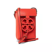 Tory burch 雙T-LOGO皮革小包-紅色