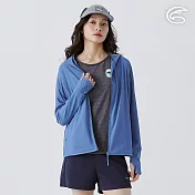 ADISI 女超涼感防曬外套 AJ2511054 寧靜藍 (S-2XL) S 寧靜藍