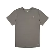 The North Face M ADVENTURE TEE - AP 男短袖上衣-NF0A8EXV0UZ L 灰色