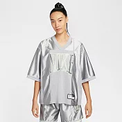 NIKE AS W NSW STREET SS GX JRSY TOP 女短袖上衣-HJ0281077 S 灰色