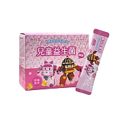 樹飛雪 POLI波力兒童益生菌2g 20包x3盒(60包) 草莓風味