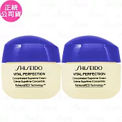 SHISEIDO 資生堂 激抗痕 亮采緊緻精雕霜(15ml)*2(公司貨)
