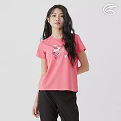 ADISI 女UPF50+防曬抑菌圓領短袖排汗衣 AL2511033 深粉 (S-2XL) S 深粉