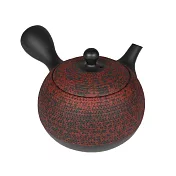 福介商店 日本陶壺 常滑燒 黑泥圓輪松皮 橫手急須0.18L
