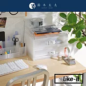 【LIKE-IT】自由搭配可疊式A4文件收納盒 (寬版) | 鈴木太太公司貨