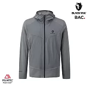 BLACKYAK 男 WOVEN POLARTEC外套 L 麻花灰